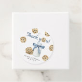 ミルクとクッキー赤ちゃんシャワーありがとう フェイバータグ (インサイチュ)