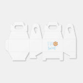 ミルクとクッキー青2nd誕生日2甘い フェイバーボックス (折り畳みなし)