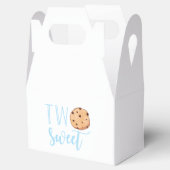 ミルクとクッキー青2nd誕生日2甘い フェイバーボックス (オープン)