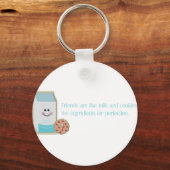 ミルクとクッキー キーホルダー (正面)