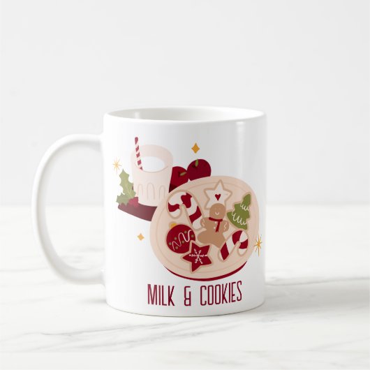 ミルクとクッキー コーヒーマグカップ (左)
