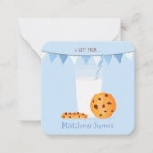 ミルクとクッキー ノートカード (正面)