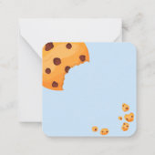 ミルクとクッキー ノートカード (裏面)