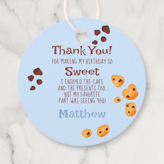 ミルクとクッキー フェイバータグ (裏面)