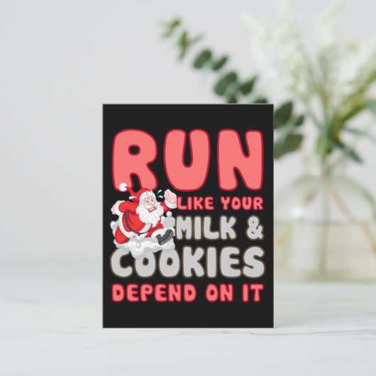 ミルクとクッキー ポストカード (スタンド正面)