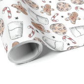 ミルクとクッキー ラッピングペーパー (ロールコーナー)