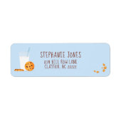 ミルクとクッキー ラベル (正面)