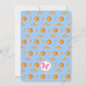 ミルクとクッキー 招待状 (裏面)