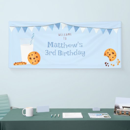 ミルクとクッキー 横断幕 (トレードショー)