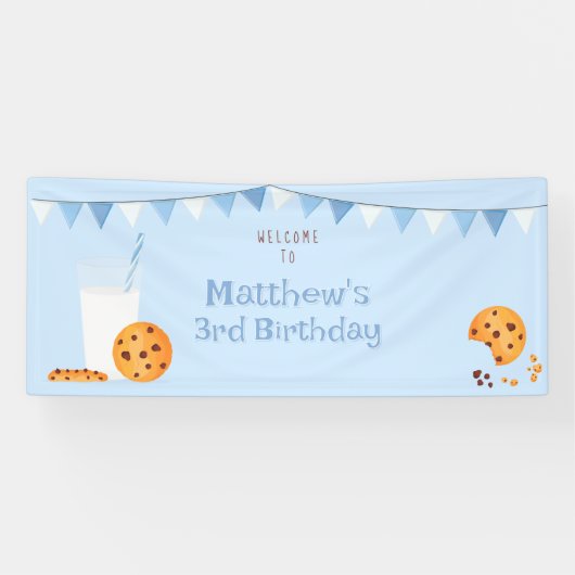 ミルクとクッキー 横断幕 (横)