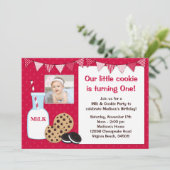 ミルクとコーキーズの誕生日パーティー招待状 招待状 (スタンド正面)