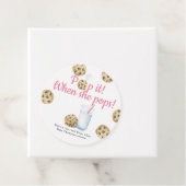 ミルクとポップ・アートのクッキー！彼女ポップ・アートのが フェイバータグ (インサイチュ)