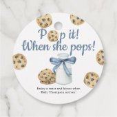 ミルクとポップ・アートのクッキー！彼女ポップ・アートのが フェイバータグ (裏面)