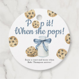 ミルクとポップ・アートのクッキー!彼女ポップ・アートのが フェイバータグ