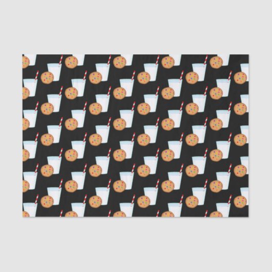 ミルクとレインボーチョコレートチップクッキー 薄葉紙 (正面)