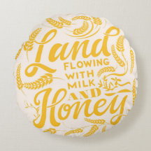 ミルクと蜂蜜の流れる土地の枕