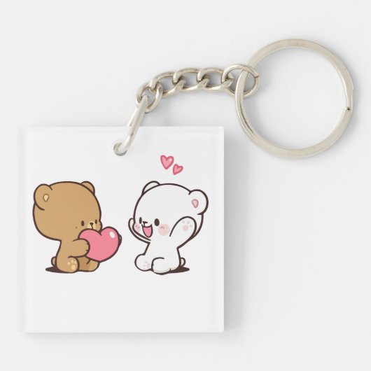 ミルクと雑談 キーホルダー (裏面)