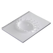 ミルクのしぶき ノートブック (左側)