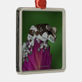 ミルクのカエル、Trachycephalusのresinifictrix メタルオーナメント (右)