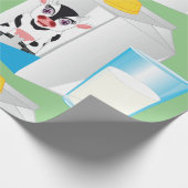 ミルクのガラス ラッピングペーパー (角)