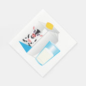 ミルクのグラス スタンダードランチョンナプキン (角)