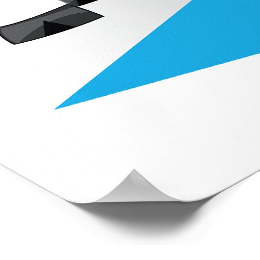 ミルクのグラス ポスター (角)