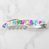 ミルクのシチューに浮かぶ非常に色の抽象芸術の形 ソムリエナイフ (裏面)