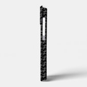 ミルクのスプラッシュパターン Case-Mate iPhoneケース (裏面 / 左)