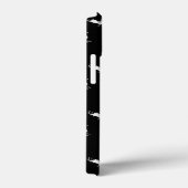 ミルクのスプラッシュパターン Case-Mate iPhoneケース (裏面 / 右)