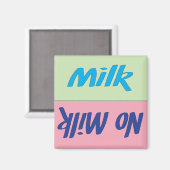 ミルクのリマインダー磁石 マグネット (正面/裏面)