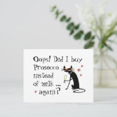 ミルクの代買わりにプロセッコをやった ポストカード (スタンド正面)