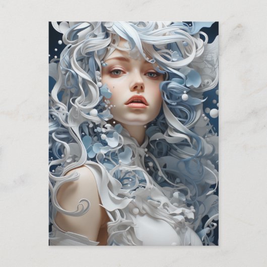 ミルクの女神 ポストカード (正面)