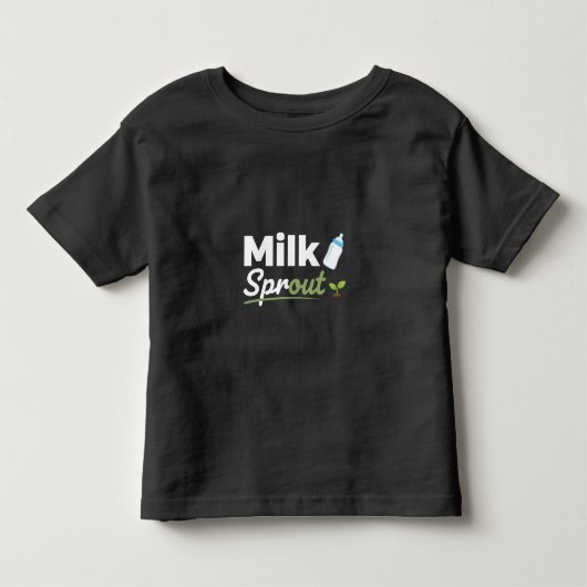 ミルクの新芽 トドラーTシャツ (正面)