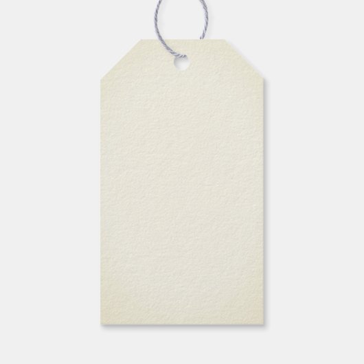 ミルクの白いデイジーボトル結婚式の引き出物ラベル ギフトタグ (裏面)