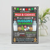ミルクアンドクッキークリスマス招待状 招待状 (スタンド正面)
