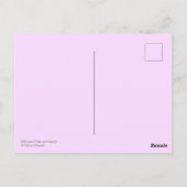 ミルクウィードのさやアート種カラフル子 ポストカード (裏面)