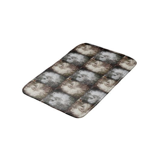 ミルクウィードのポッドを開く |シルクの種子 |フィルタ バスマット (アングル)