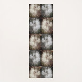 ミルクウィードのポッドを開く |シルクの種子 |フィルタ ヨガマット (正面)