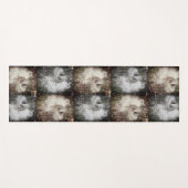 ミルクウィードのポッドを開く |シルクの種子 |フィルタ ヨガマット (正面(横))