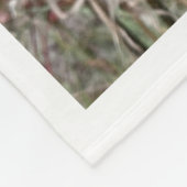 ミルクウィードのポッドを開く |シルクの種子 | フリースブランケット (角)