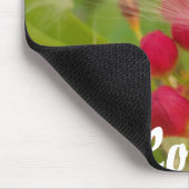 ミルクウィードアーカラフルトプリントのラブリーフローラ マウスパッド (コーナー)