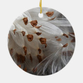 ミルクウィードシーズエクソダス（昆虫）オオカバマダラ、モナークバタフライフード セラミックオーナメント (裏面)