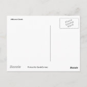 ミルクウィードシードはがき ポストカード (裏面)