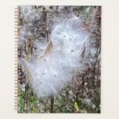 ミルクウィード種子とシルクプランナー プランナー手帳 (正面)