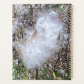 ミルクウィード種子とシルクプランナー プランナー手帳 (裏面)