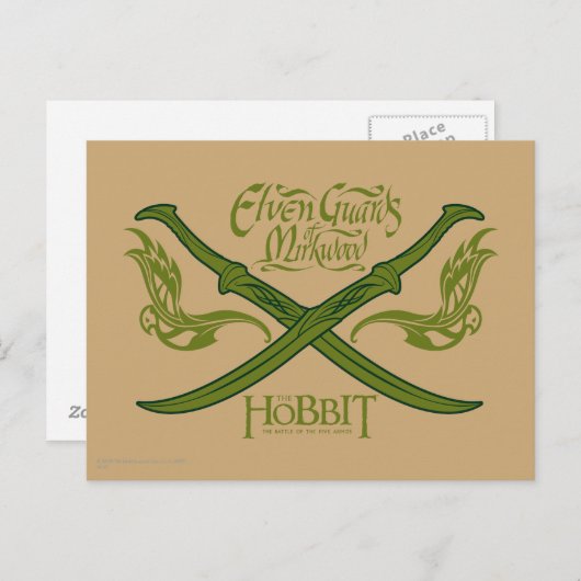 ミルクウッド映画アイコンのエルフのガード ポストカード (正面/裏面)