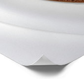 ミルクエレガントフォームラテアート付きホットココア ポスター (角)