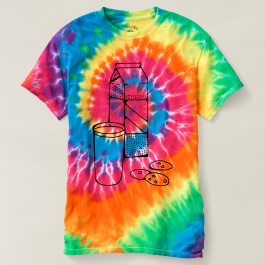 ミルククッキーカスタムスイーツパーソナライズプレーヤースポーツ Tシャツ (デザイン正面)