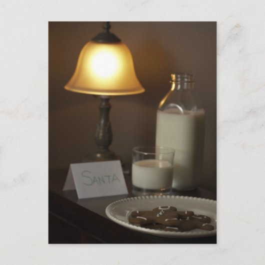 ミルククッキーSanta Claus シーズンポストカード (正面)