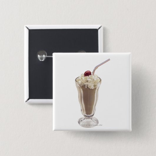 ミルクシェイク 缶バッジ (正面&裏面)